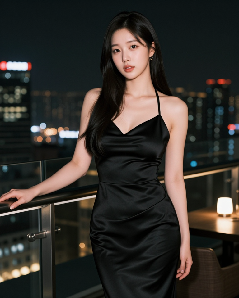 도시의 밤, 화려한 무드