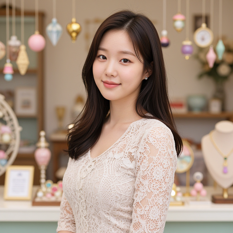 빈티지 소품샵의 오후
