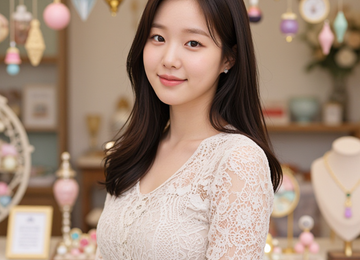 빈티지 소품샵의 오후
