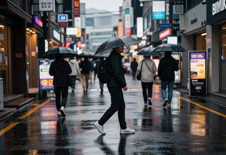 월요일은 우산 필수! 전국 곳곳에 비 소식 있어요 ☔