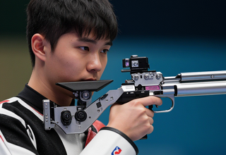 아시안 게임 남자 사격 단체 속사 권총 종목 대한민국 금메달 획득