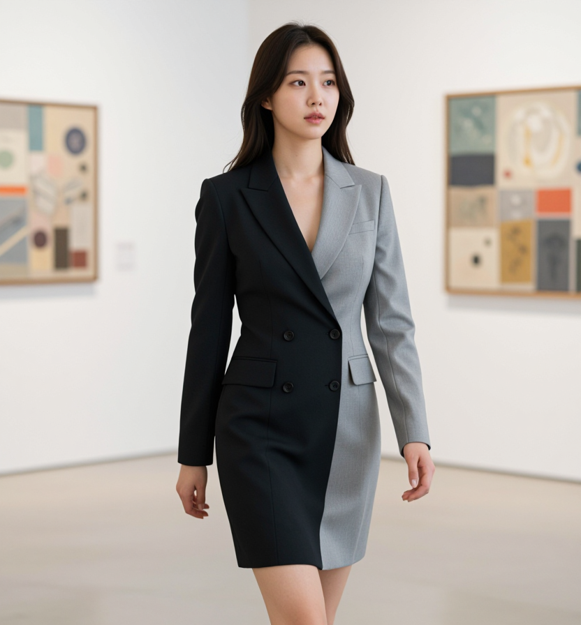 시크한 전시 공간