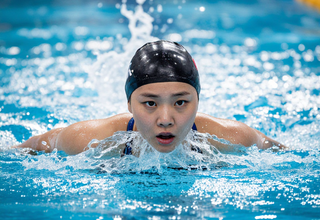 아시안게임 수영 여자 배영 100m, 김승원 선수 동메달 획득!