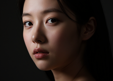 어둠 속의 눈빛