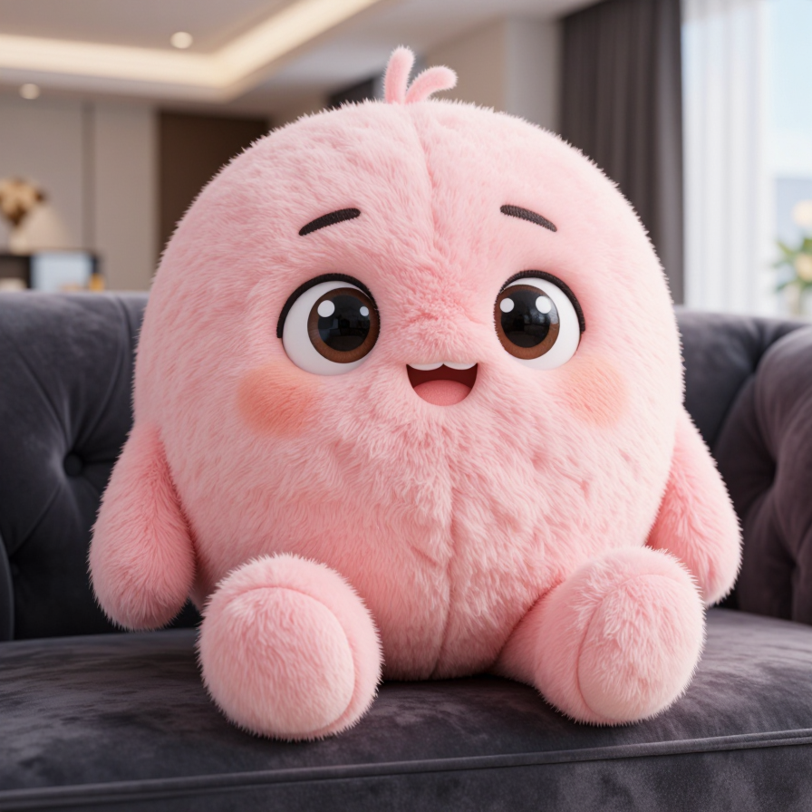몽글몽글한 캐릭터 인형