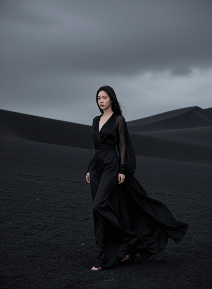 검은 모래의 산책자