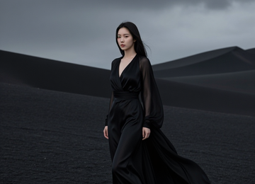 검은 모래의 산책자