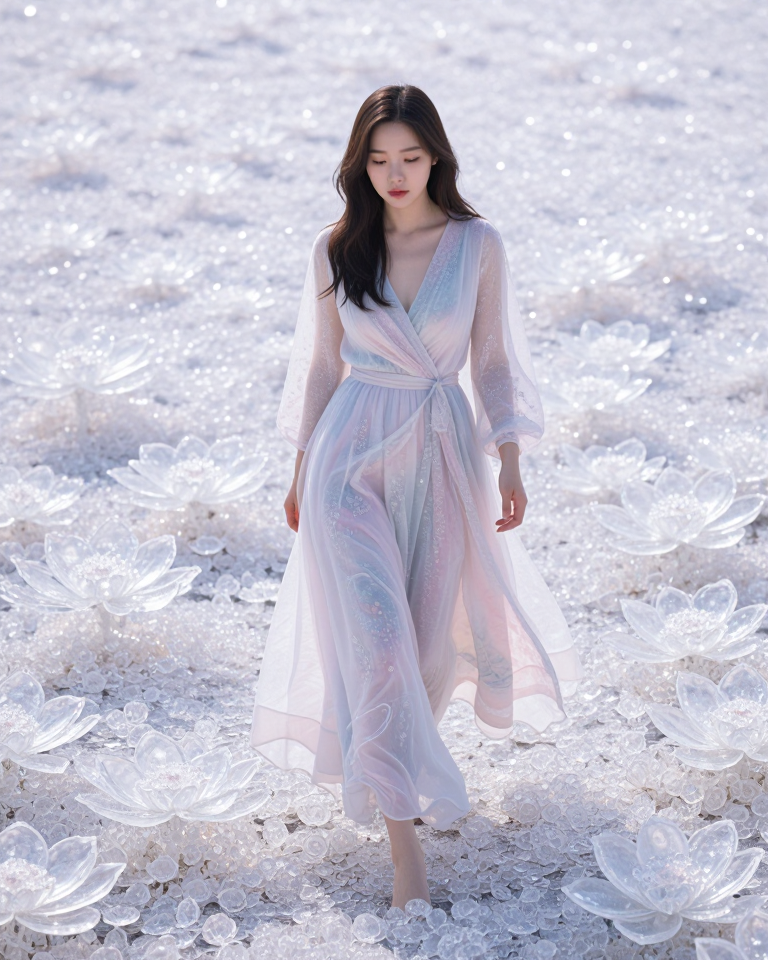 설탕 꽃밭의 산책