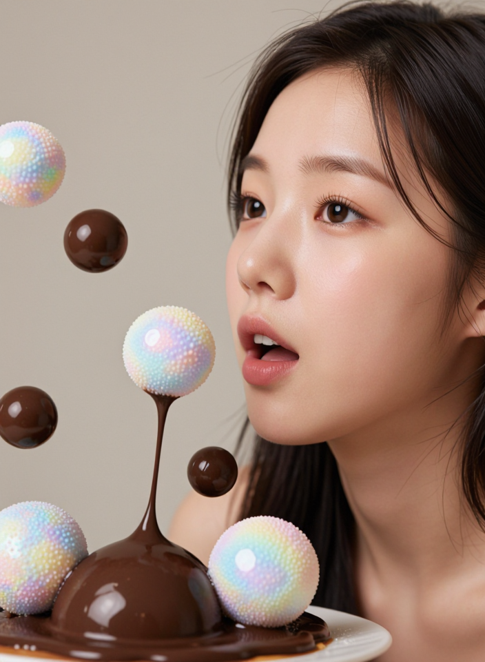 기묘한 형태의 케이크