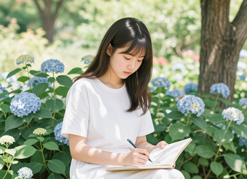정원의 스케치