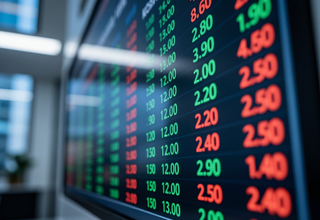 KOSPI 200 주요 종목 종가 및 등락 현황 안내