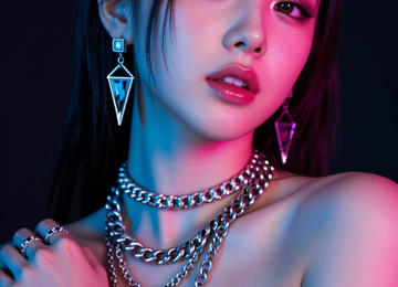 장식 과다 모델
