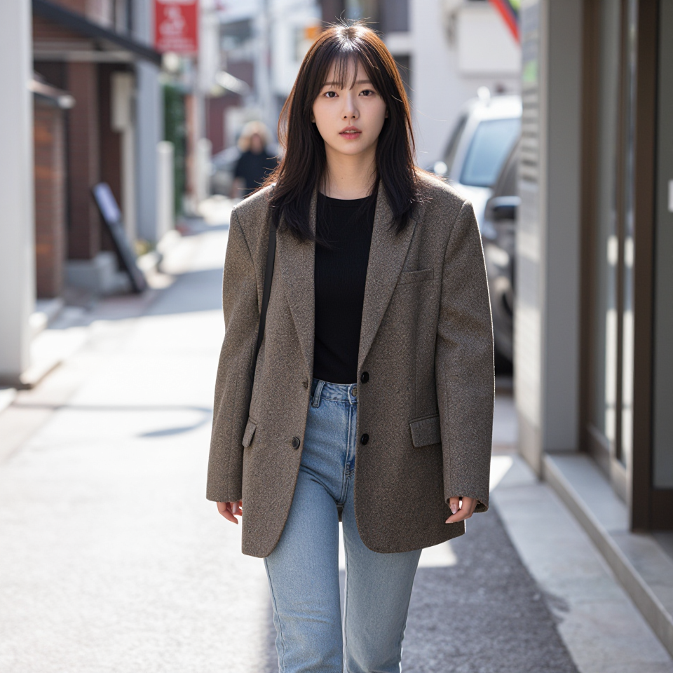 스트릿 패션 스냅