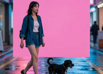 서울의 밤 산책
