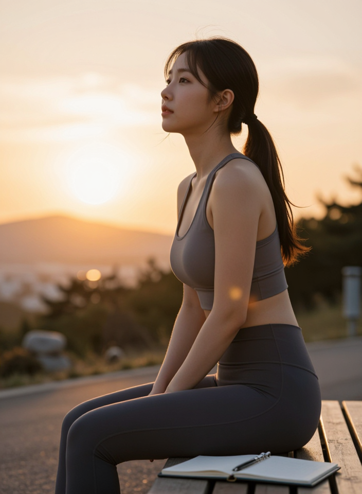 운동 끝난 뒤의 평온