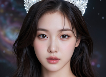 빛의 왕관을 쓴 여인