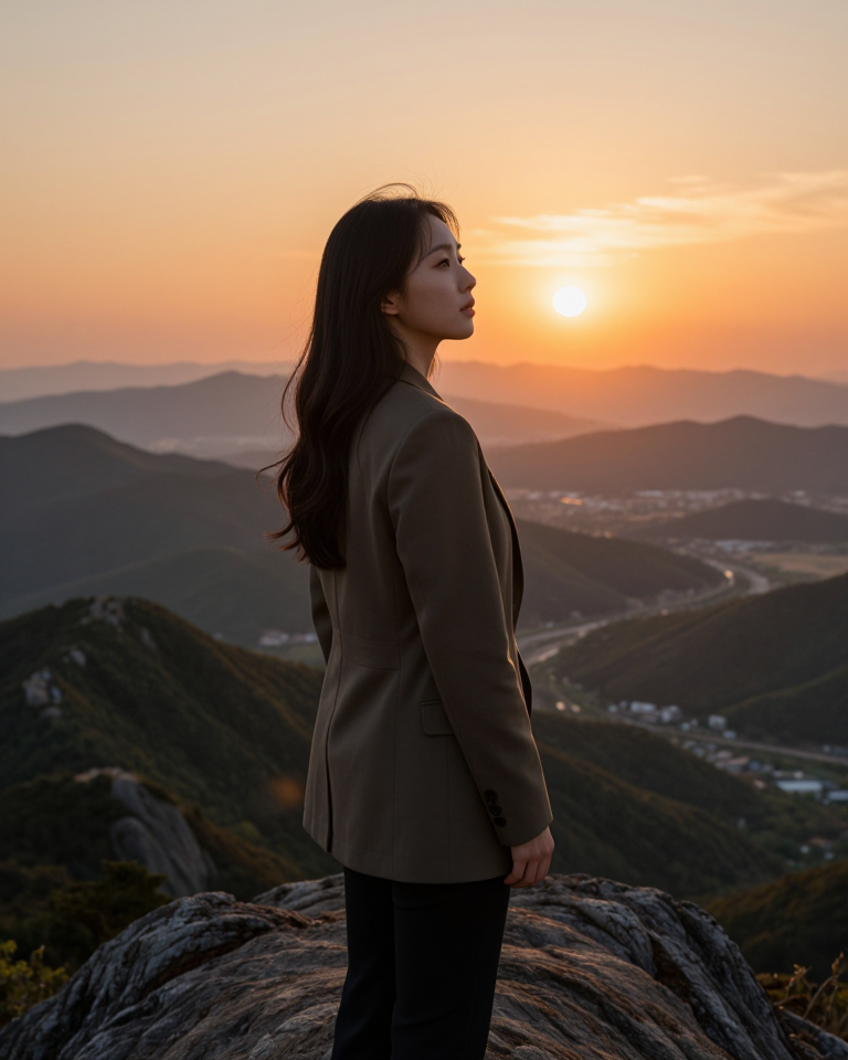 승리의 노을