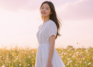 꽃밭의 소녀
