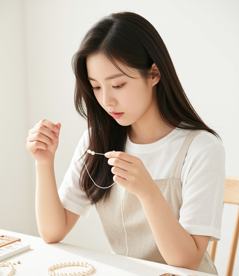 작업에 몰입하는 순간