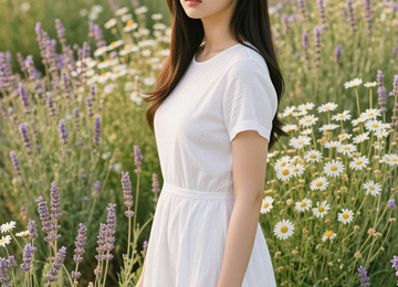 꽃밭의 소녀