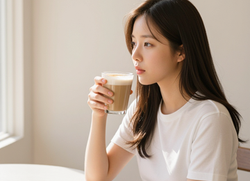 오후의 카페