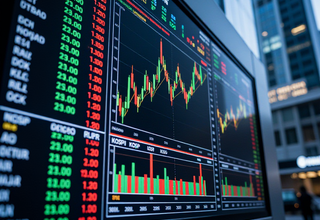 KOSPI 200 주요 종목 종가 및 등락 현황