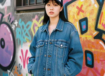 빈티지 스트릿의 순간