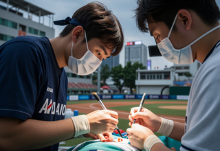 KIA 타이거즈 김도영 선수, 코뼈 골절로 수술... 아시안게임 출전 여부 불투명