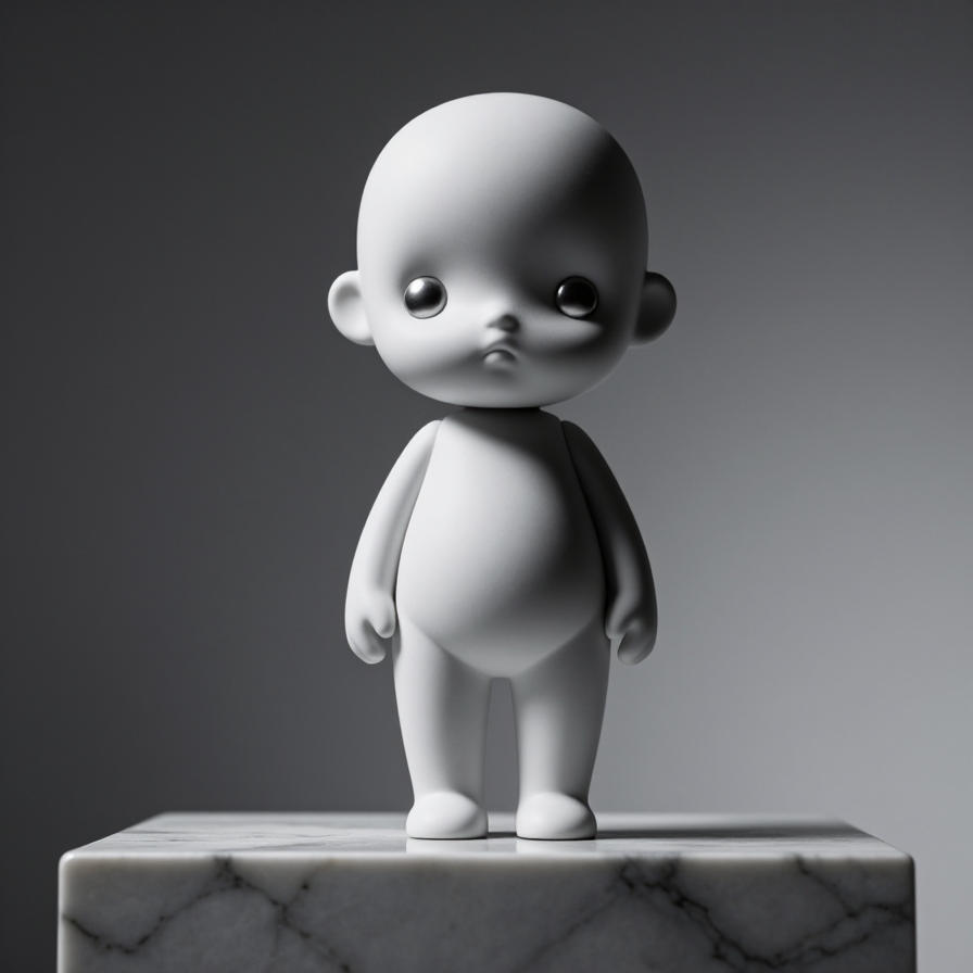 모던 미니멀 인형