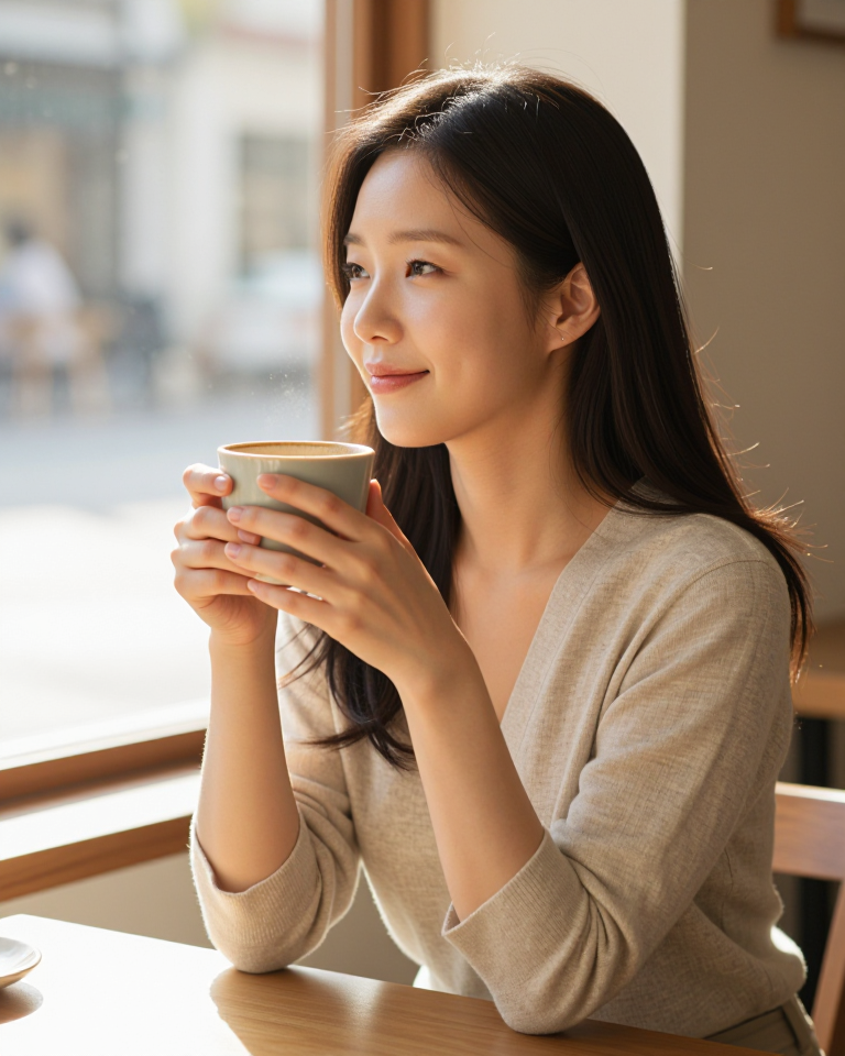 오후의 작은 쉼표