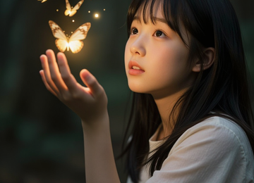 빛을 쫓는 아이