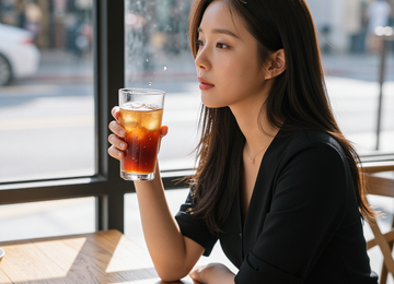 오후의 카페
