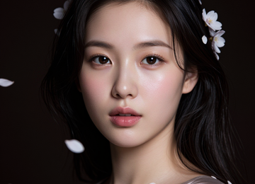 꽃잎과 함께하는 순간