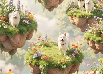 꿈꾸는 강아지의 정원