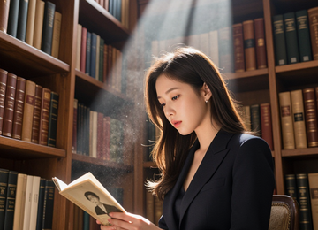 햇살 가득한 서재