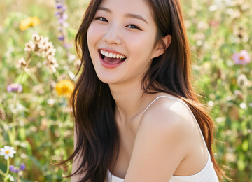 햇살 아래 웃음