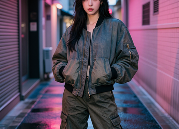 힙한 언니 느낌