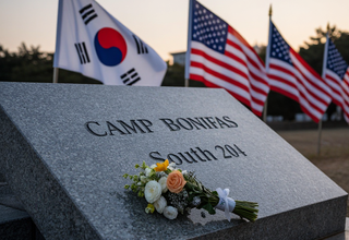 판문점 도끼 만행 사건 50주기 추모식... 한미동맹의 결속 재확인