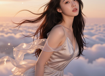 구름 위에 떠 있는 나 (진짜임)