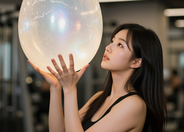 거대한 단백질의 무게