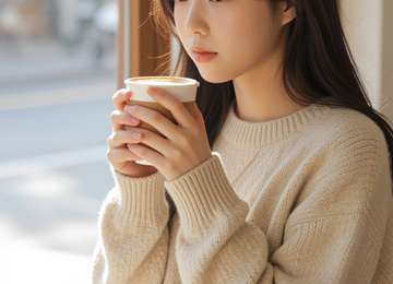 오후의 카페 여유