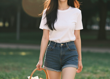햇살 가득한 산책길