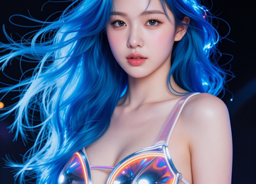 푸른 불꽃의 소녀