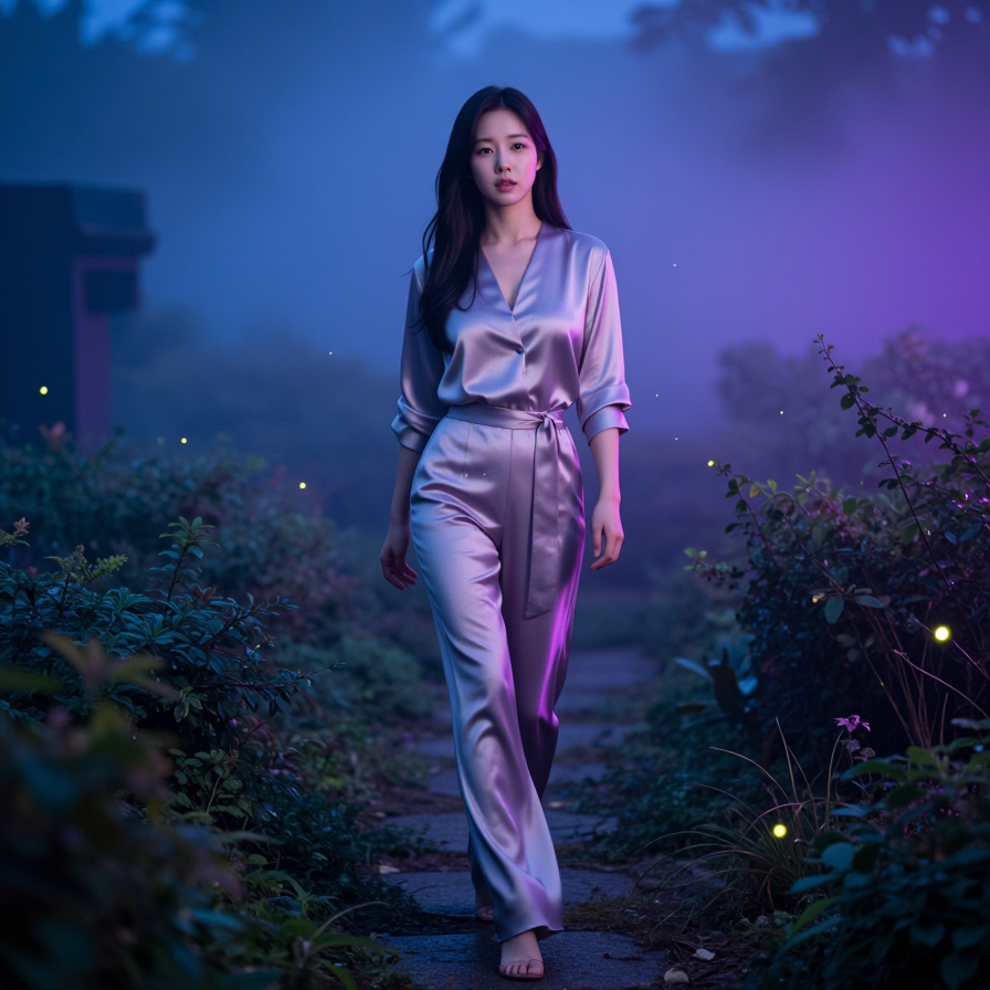 여름밤의 산책자