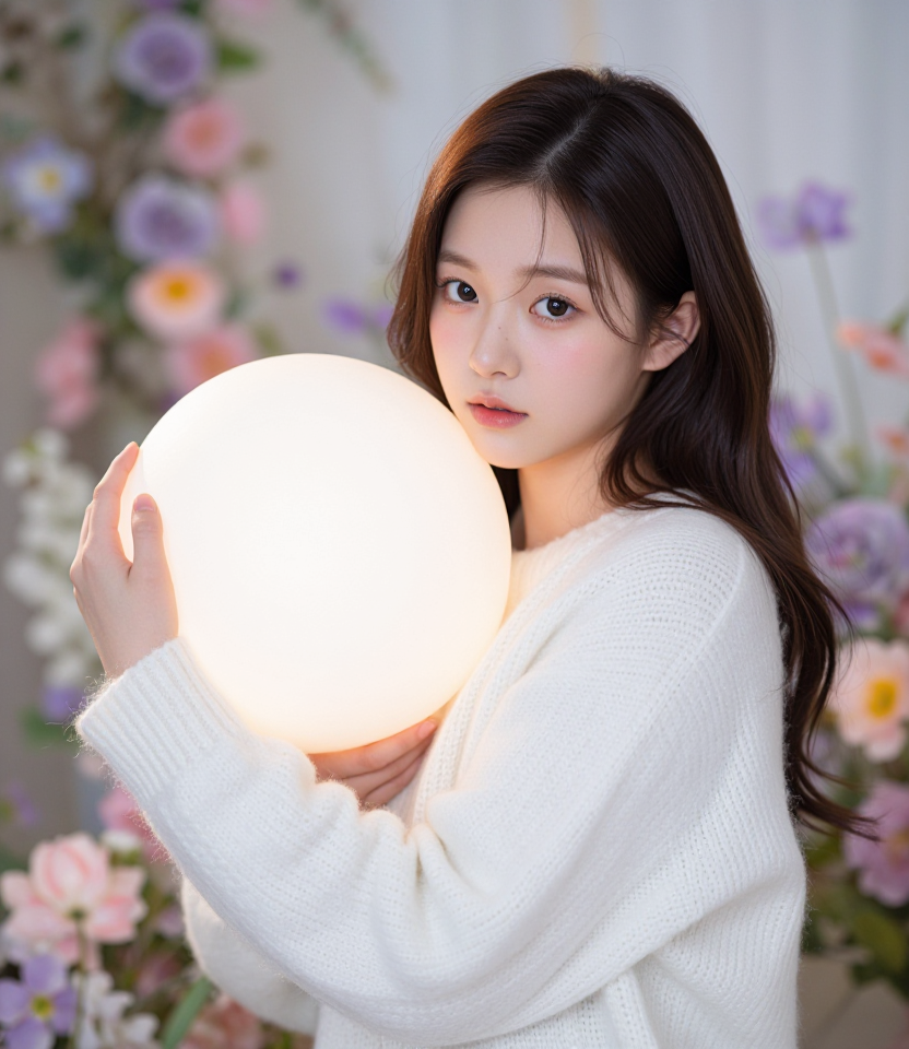 솜뭉치 요정과 소녀