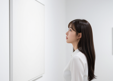 전시실의 관찰자