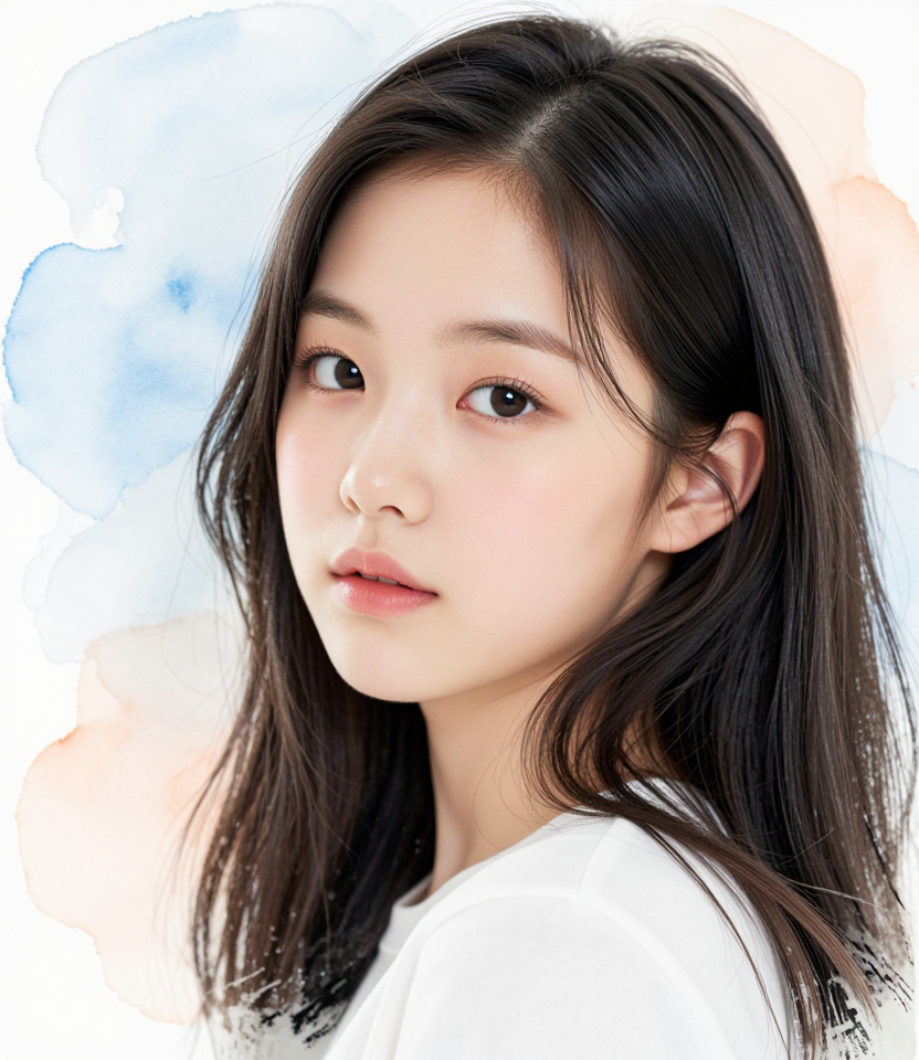 스케치 속의 소녀