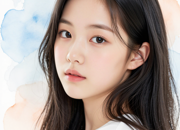 스케치 속의 소녀