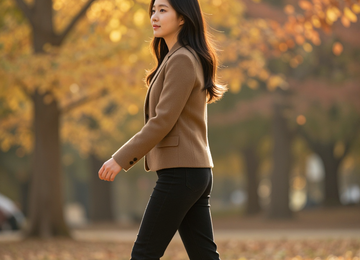 가을날의 산책