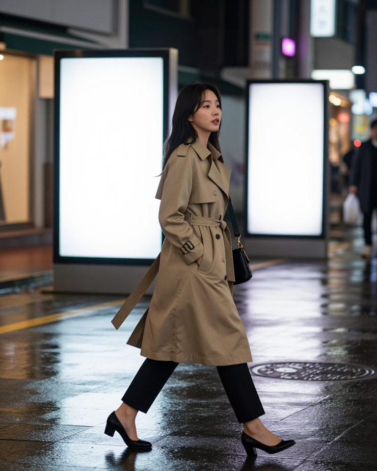 몽환적인 거리 패션